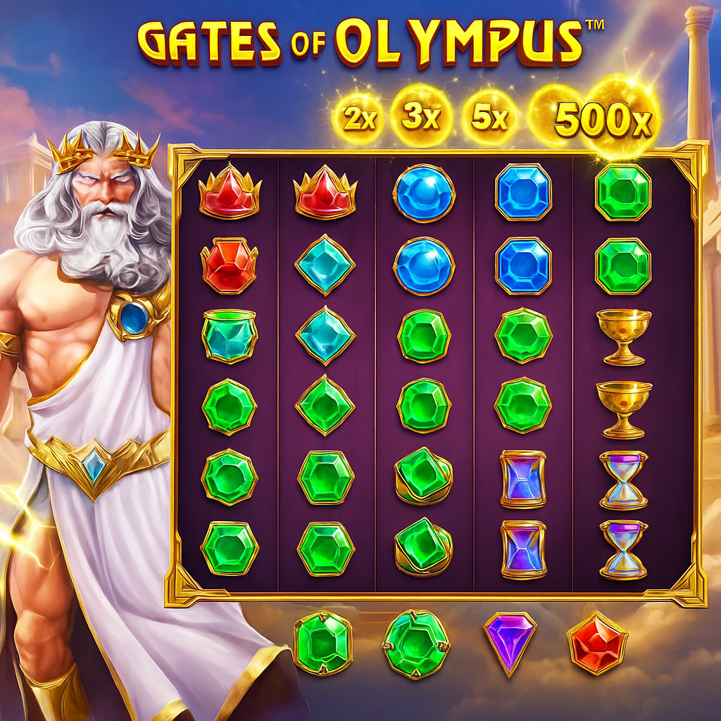 FreshBet - Gates of Olympus Slot Game - Pragmatic Play