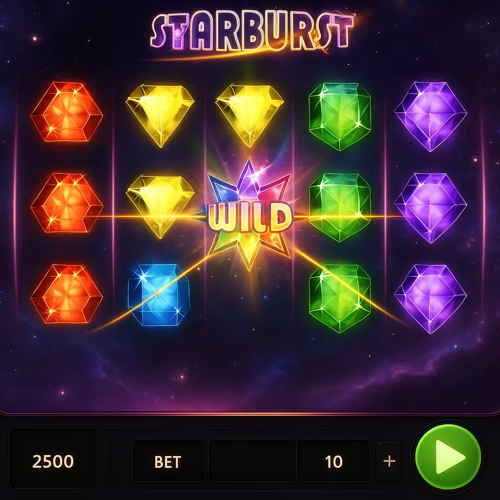 FreshBet - Starburst - Machines à Sous Classiques
